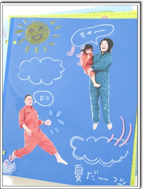 カラフルチルドレン夏休み企画～壁画&オリジナルアルバム創り～